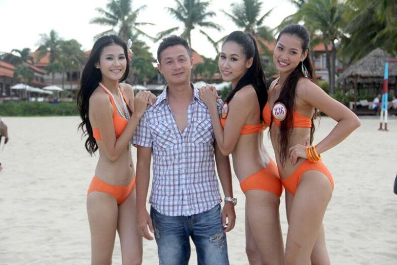 Anh Tuấn từng là gương mặt quen thuộc trên sân khấu của nhiều đấu trường nhan sắc lớn.