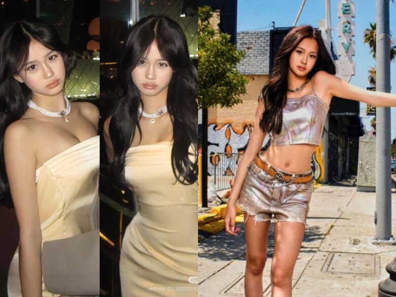 Cayla trước đây có gu thời trang trưởng thành hơn so với tuổi.