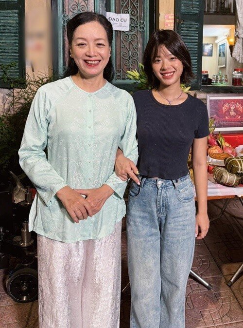 Hồng Khanh — con gái nghệ sĩ Chiều Xuân tham gia bộ phim điện ảnh Bà đừng buồn con, hiện tại chưa tiết lộ về vai diễn. Ảnh: FB Hồng Khanh.