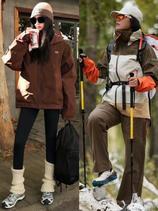 Áo gió mix cùng giày thể thao tạo phong cách năng động, trẻ trung và cực chất.