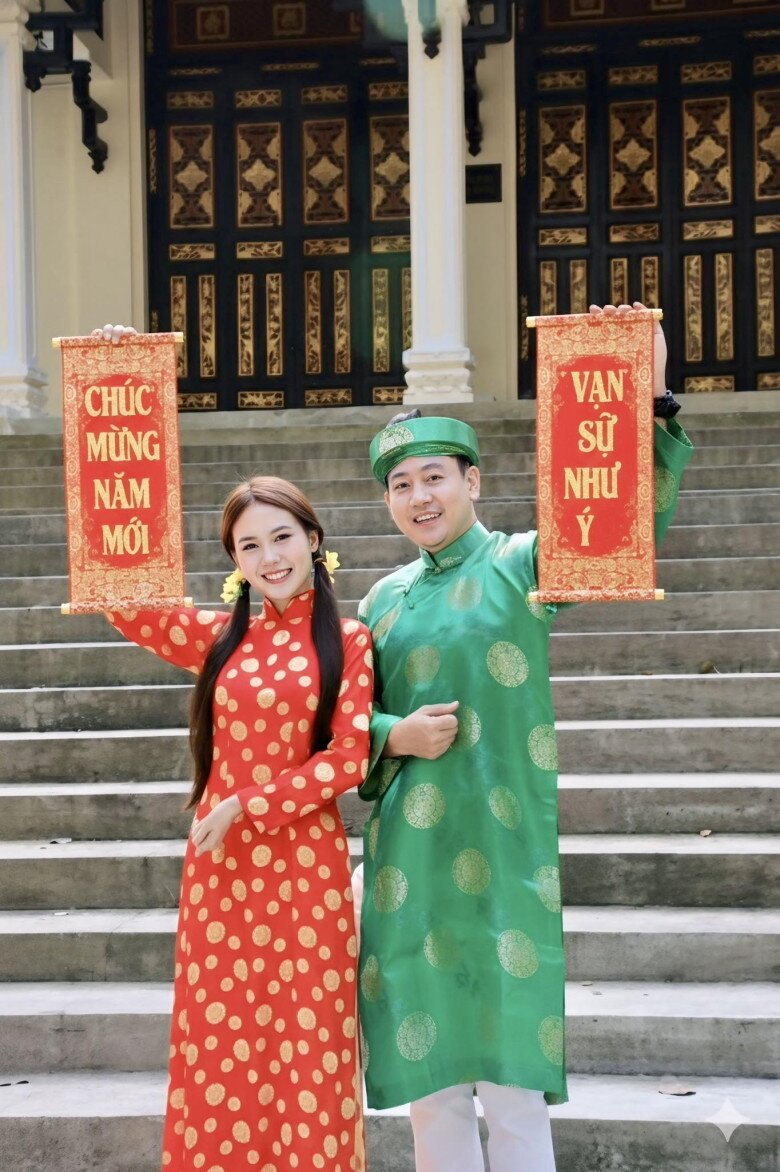 Diện mạo hiện tại của 2 chú cháu khiến cư dân mạng trầm trồ vì chú quá trẻ còn cháu xinh xuất sắc.