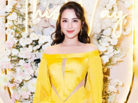 Vợ Phan Thành được khen "như nữ thần" trong đám cưới em chồng