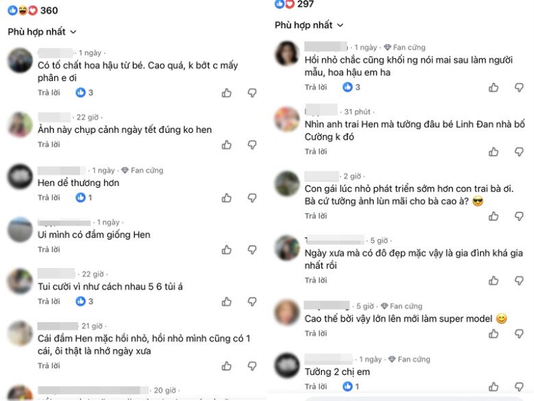 Cư dân mạng đều khen ngợi nàng hậu có vóc dáng cao ráo, nổi trội từ bé.