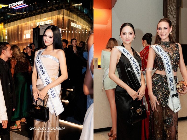 Mẫu túi xách Salvatore Ferragamo Kelly Bag đơn giản mà dễ phối với nhiều set đồ màu trung tính của Hương Giang.