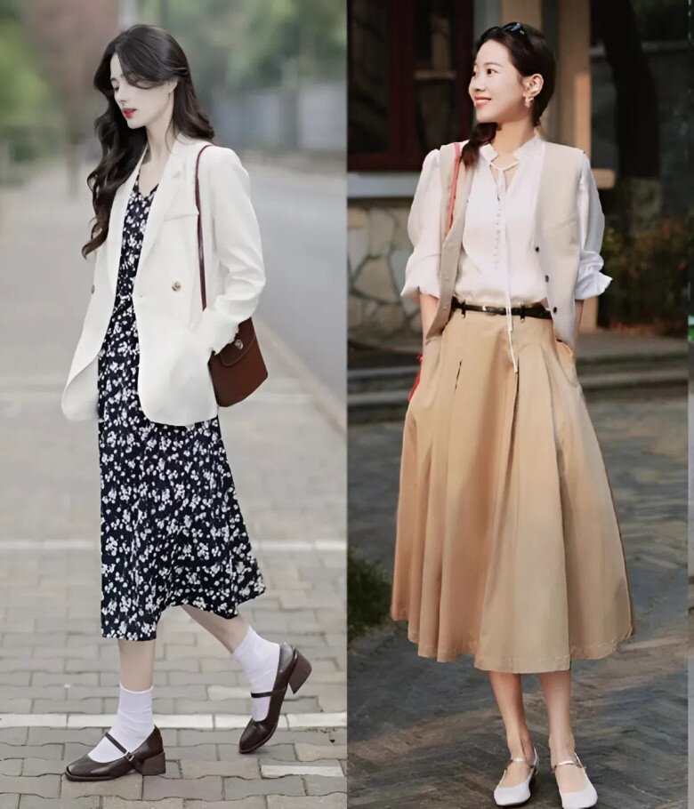 Giày Mary Jane là lựa chọn hoàn hảo cho những cô nàng yêu vẻ dịu dàng, nữ tính, điểm thêm chút nét cổ điển duyên dáng.