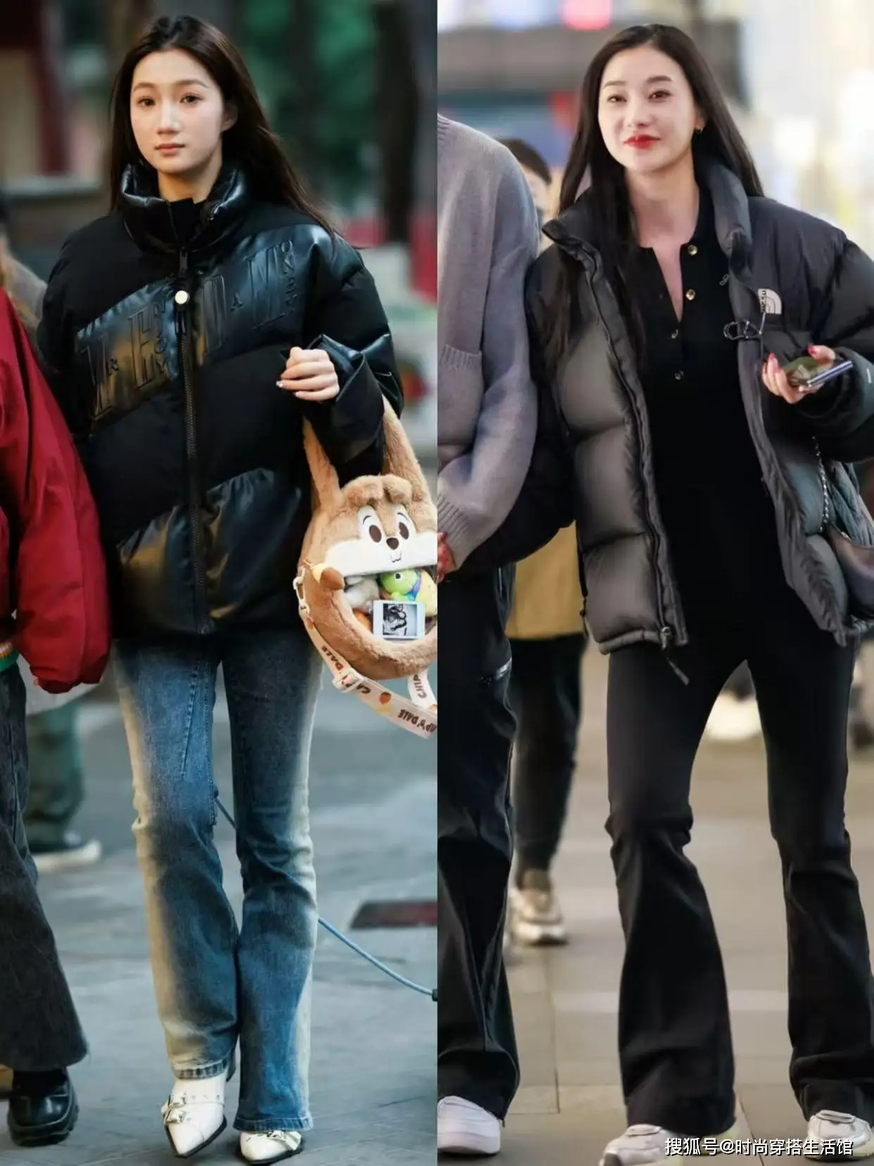 Mặc áo phao nên phối với quần jeans bó sát hay quần ống rộng? Chị em sành thời trang đều áp dụng công thức này - 4