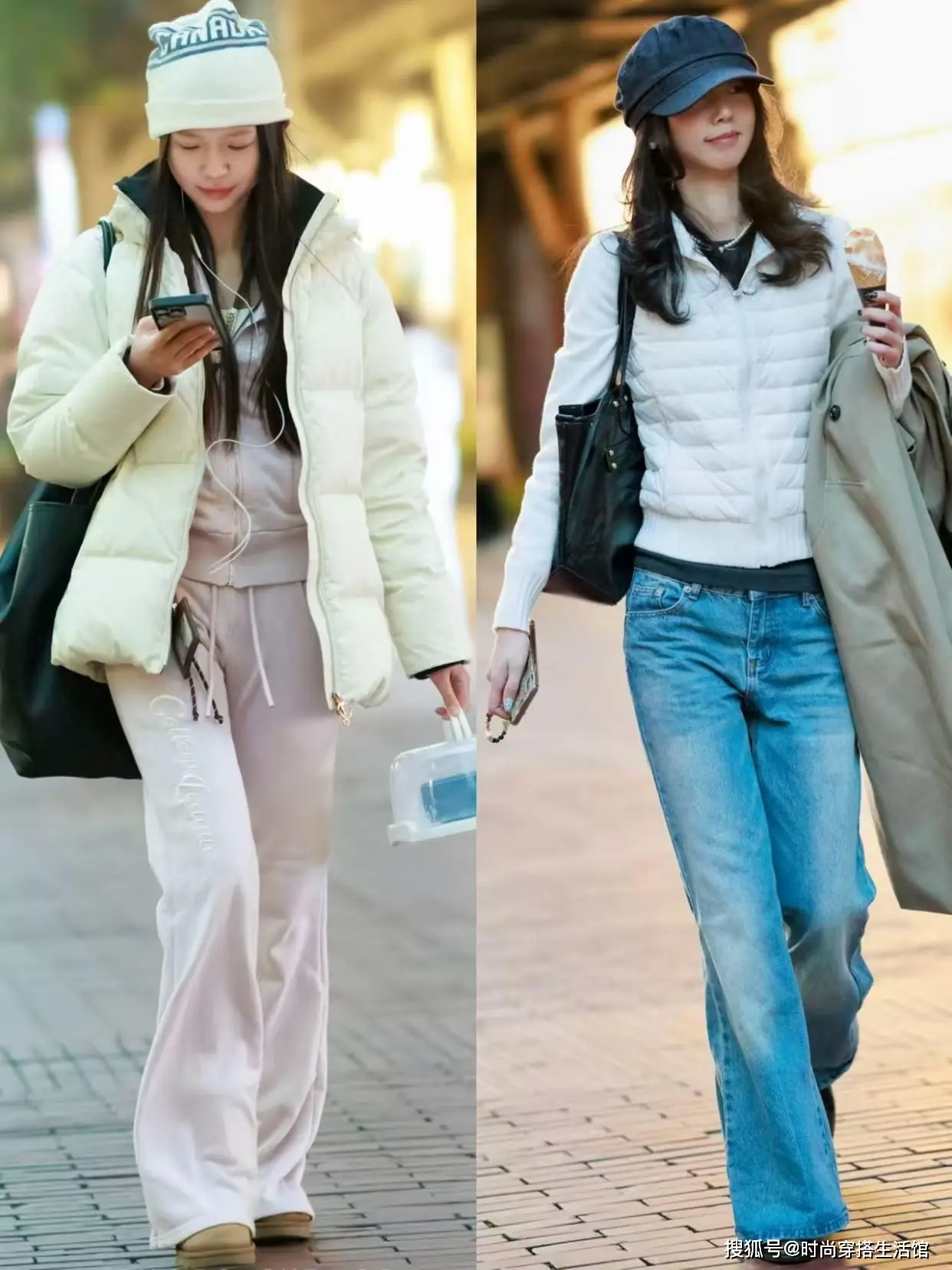 Mặc áo phao nên phối với quần jeans bó sát hay quần ống rộng? Chị em sành thời trang đều áp dụng công thức này - 5