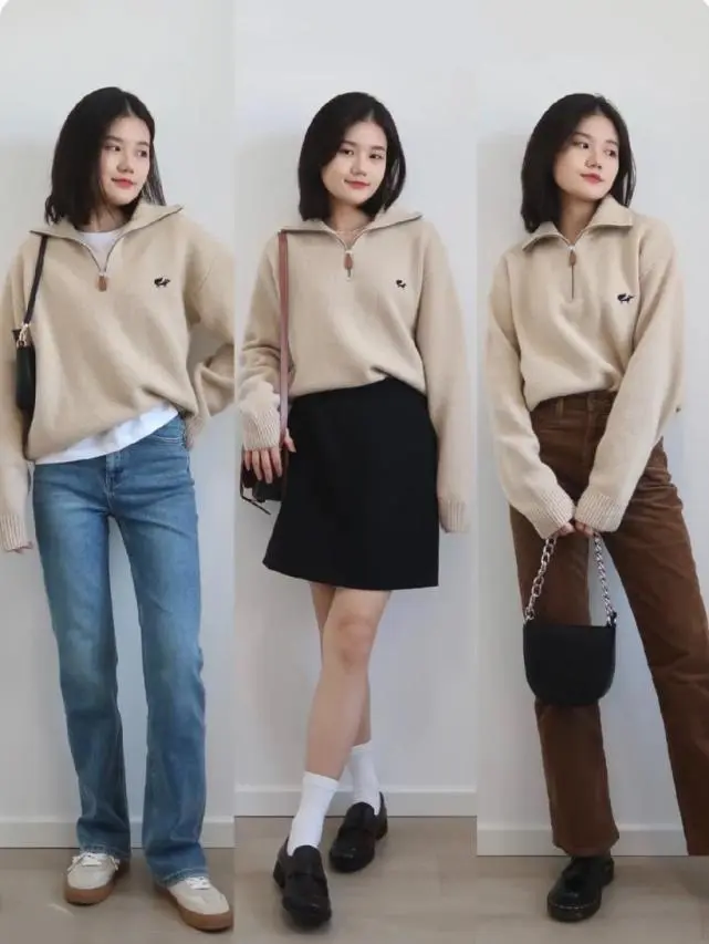 Sơ vin nhẹ góc áo giúp chị em kéo dài phần thân dưới, tạo cảm giác cao ráo hơn.