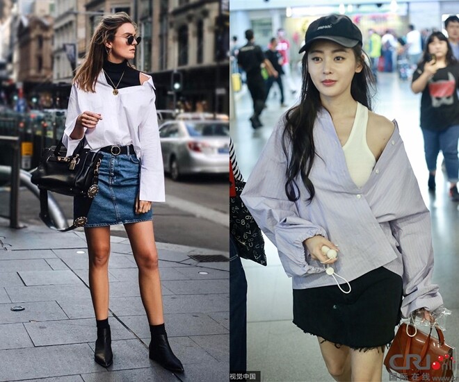 6 công thức mặc đẹp mùa thu chỉ với một chiếc áo sơ mi, diện đi làm hay đi chơi đều auto xinh, không cần nghĩ nhiều - 1