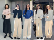 Thời trang - Không cần cầu kỳ, tôi nhận ra chỉ cần mặc công thức 2 áo - 2 váy vào mùa lạnh là chân ái, hợp thời trang lại giữ ấm