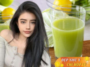 Đẹp - Nước ép loại rau bình dân giúp se khít lỗ chân lông, đem bôi lên đầu kích thích mọc tóc con tua tủa, giảm hẳn gãy rụng