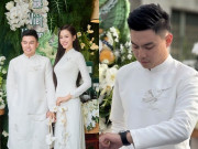 Thời trang - Cô dâu Đỗ Hà mặc áo dài có ý nghĩa đặc biệt, chồng Tổng giám đốc đeo đồng hồ có giá hơn tỷ