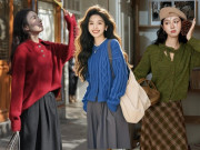 Thời trang - Không phải đen trắng hay xám, đây là 5 màu áo len đẹp nên sắm mùa Thu Đông, vừa trẻ trung lại không kén da