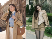 Thời trang - Học mỹ nhân Việt cách phối đồ với áo khoác màu be giúp nàng ghi điểm thanh lịch và sang trọng ngày đông