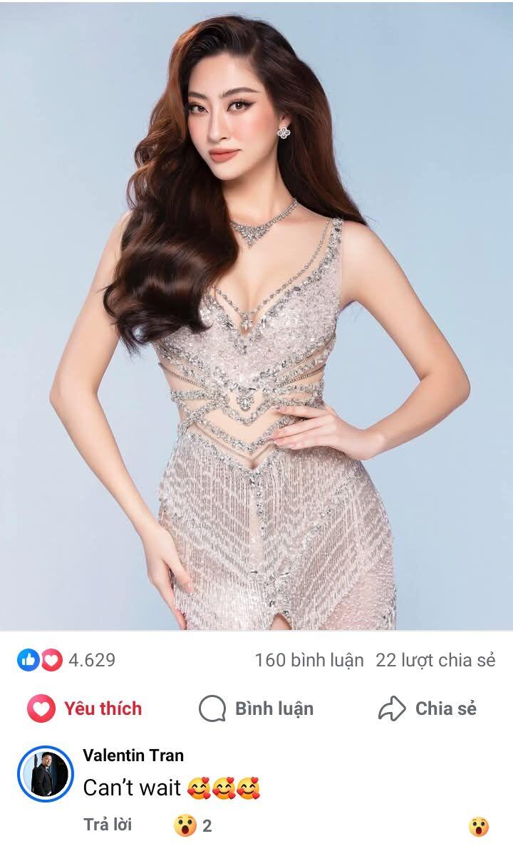 Chủ tịch Miss Universe Viet Nam bình luận phía dưới càng gây thêm xôn xao.
