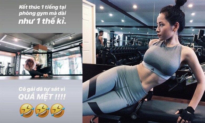 Từng có số đo 3 vòng khiêm tốn, Chi Pu đã rất nỗ lực để cải thiện vóc dáng.