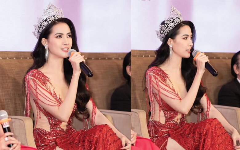Phan Thị Mơ dù đã đăng quang Hoa hậu Đại sứ Du lịch thế giới năm 2018 nhưng vẫn tiếp tục chinh chiến các cuộc thi sắc đẹp.
