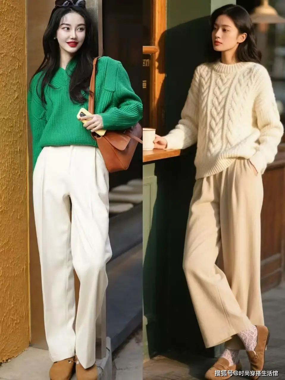 Set đồ này đặc biệt phù hợp với những ai yêu thích phong cách tối giản nhưng vẫn muốn giữ vẻ sang trọng và ấm áp trong những ngày se lạnh. Chỉ cần thêm một chiếc túi đeo chéo nhỏ và đôi giày loafers hoặc boots da, bạn sẽ có ngay diện mạo mềm mại, thanh lịch và thời thượng.