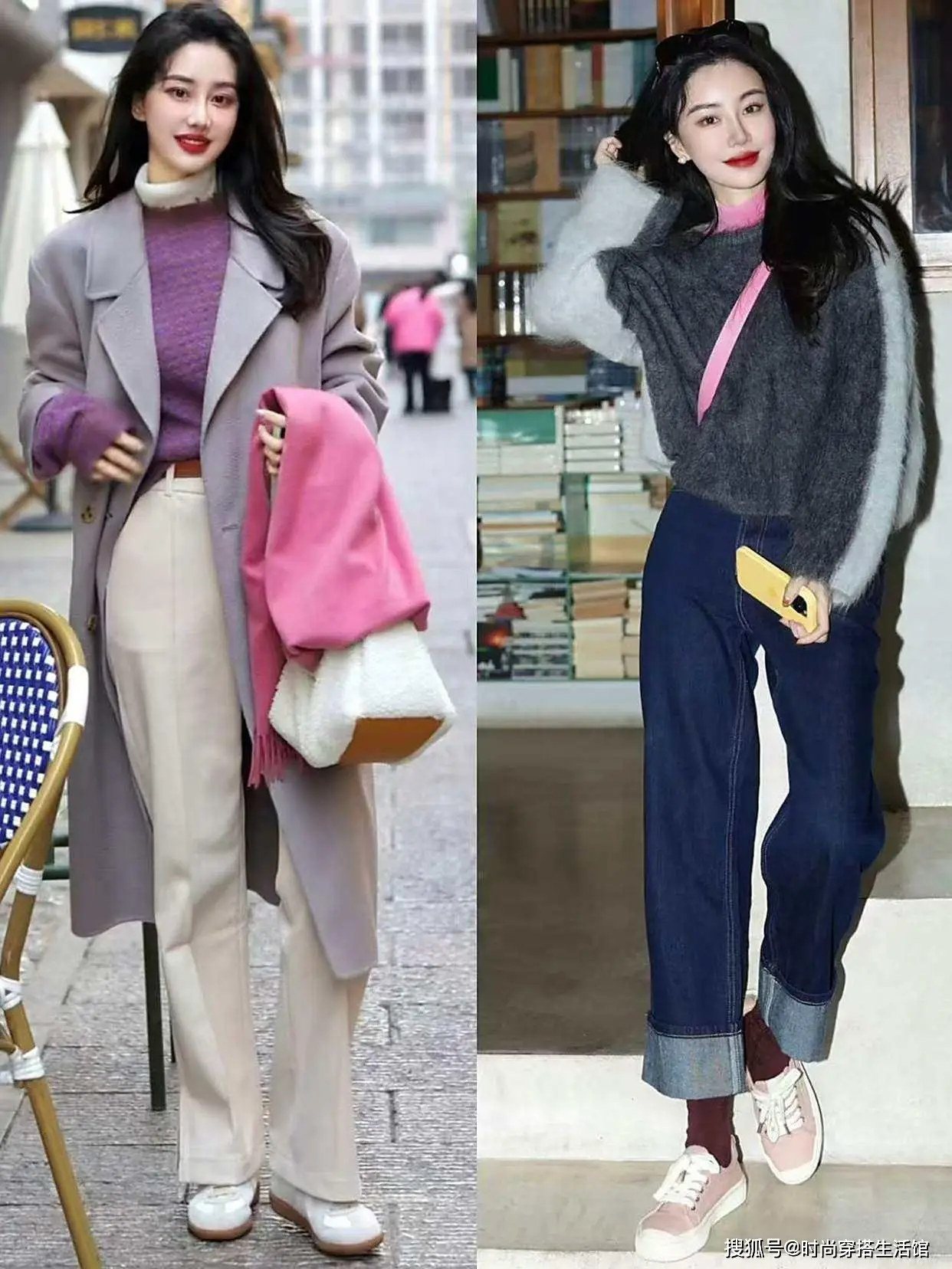 Nhiệt độ giảm, chị em phối áo len với 3 kiểu quần ống rộng đơn giản mà thời trang hơn cả khối đồ hiệu - 6