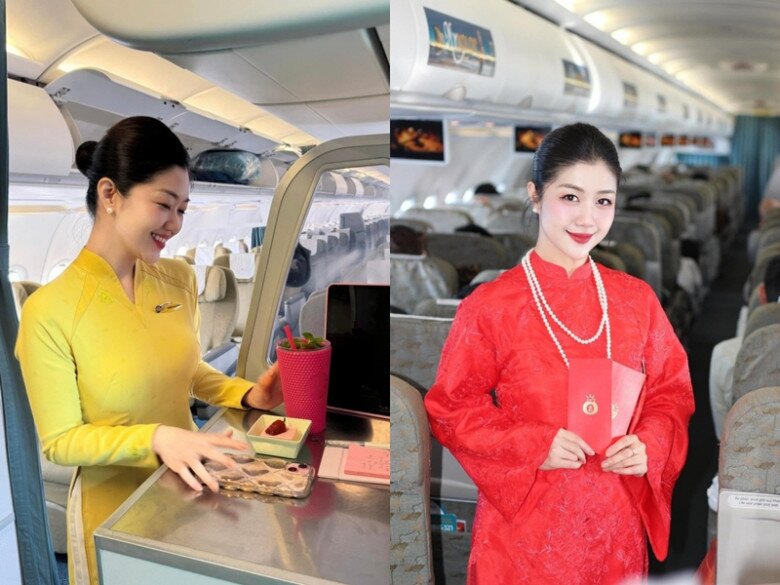 Nụ cười tươi tắn trên môi mang lại nhiều thiện cảm của Nam Phương giúp cô được mệnh danh nữ tiếp viên trưởng có nụ cười vạn người mê.