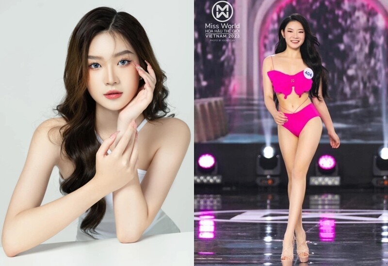 Phạm Hương Anh, sinh năm 2005, Hà Nội - Top 10 Miss World Vietnam 2023 từng là một trong những thí sinh nổi bật, thu hút sự chú ý đặc biệt dù không chạm tay được tới chiếc vương miện cao nhất.