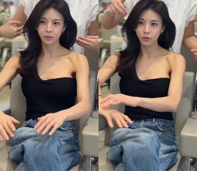 Kiểu tóc mới của Ha Ji-won giúp cô trẻ lại đến đáng kinh ngạc, thậm chí còn khiến không ít người tưởng cô đã dao kéo để níu giữ tuổi xuân.