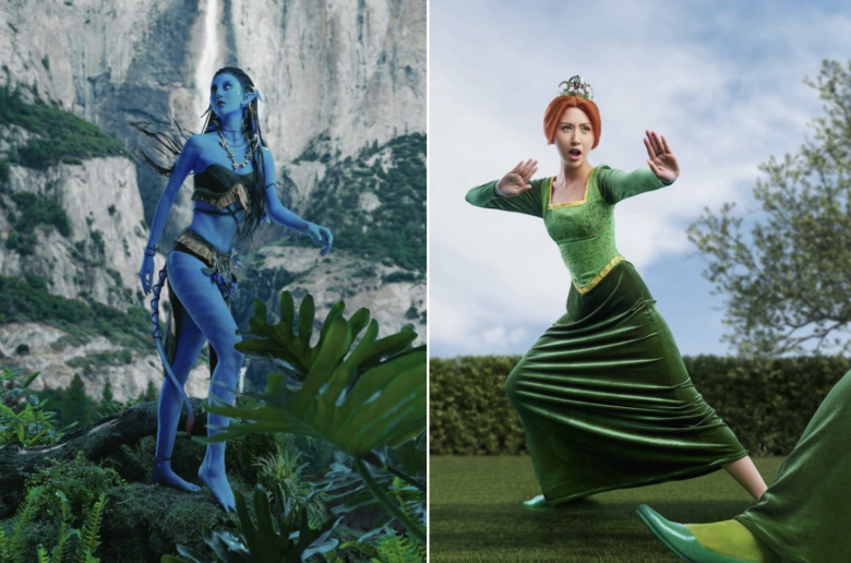 Nữ fashionista từng được khen ngợi nhiều khi luôn hóa trang đẹp mắt dịp Halloween.