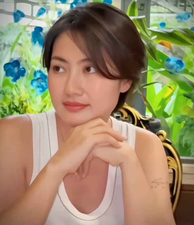 Vẻ soái ca của Ngọc Lan khiến không ít chị em trêu đùa gọi cô là chồng.