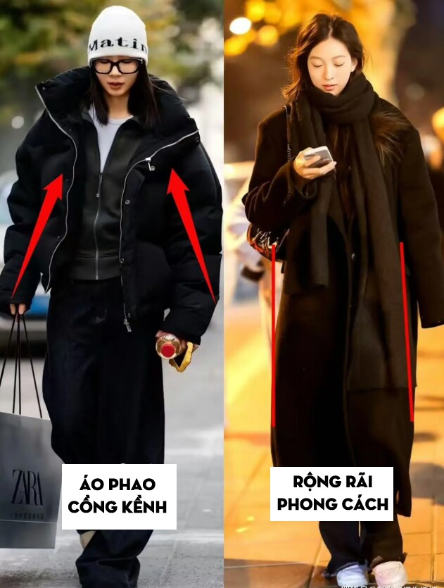 Tại sao phụ nữ có gu giờ đều không thích mặc áo phao? Họ chọn 3 kiểu này giúp gọn dáng mà thanh lịch hơn nhiều - 1