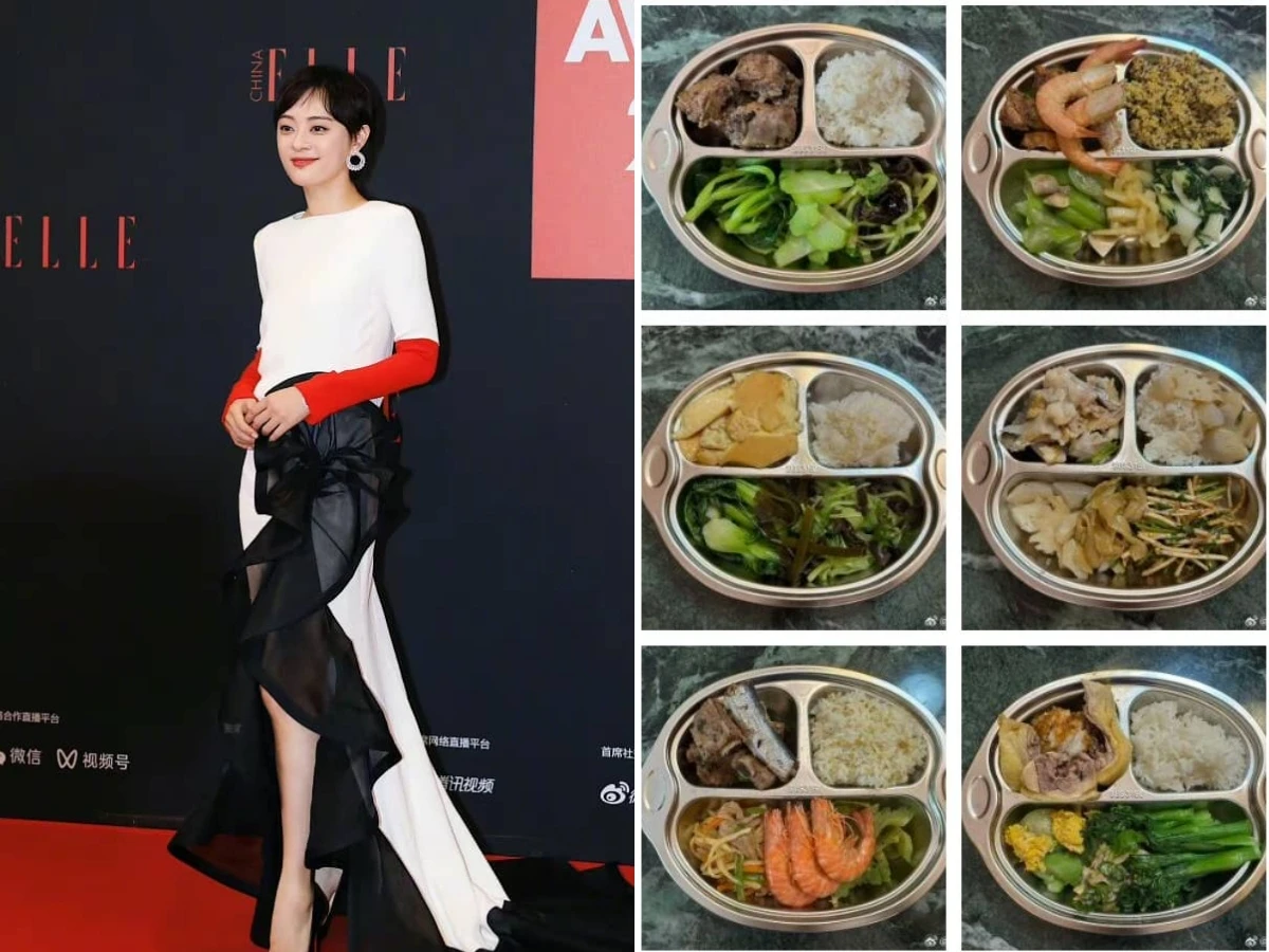 Thực đơn ăn uống của Tôn Lệ vừa đảm bảo đủ chất lại giúp giảm mỡ, tăng cơ hiệu quả.