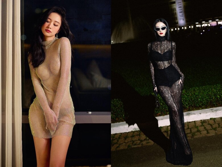 Chính vì vậy, mỗi lần xuất hiện tại sự kiện, trong các bộ ảnh thời trang hay thậm chí chỉ là những khoảnh khắc đời thường, người hâm mộ đều dễ dàng bắt gặp Jun Vũ khoác lên mình những thiết kế xuyên thấu, xẻ sâu hay cut-out táo bạo.