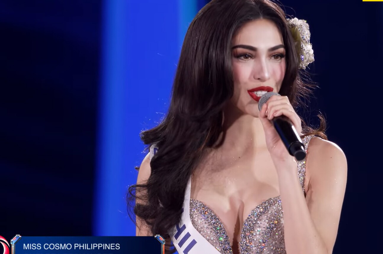 Miss Cosmo Philippines bước vào phần thi ứng xử.