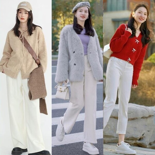 Phụ nữ U40 mùa đông đừng diện đồ tối màu, mặc đồ trắng theo 5 công thức này đảm bảo trẻ ra chục tuổi lại khí chất - 6