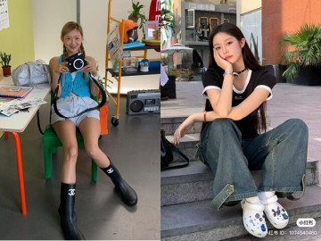 5 kiểu giày dép chị em nên sắm để đi làm trời mưa ngập, có một kiểu diện lên cực sang làm cả Hà Tăng phải mê mẩn