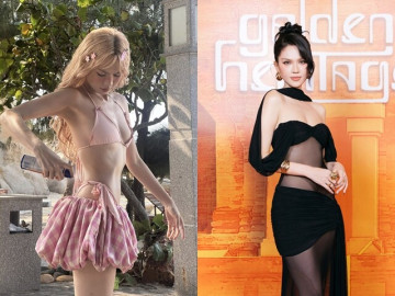Ngọc Trinh sở hữu vòng 1 đẹp tự nhiên 84cm, nhưng cứ ăn diện kiểu này dễ khiến núi đôi như bốc hơi