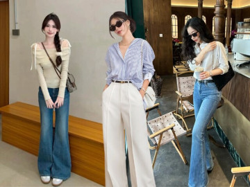 4 kiểu quần mùa thu tôn dáng lại dễ mặc, chị em phối cùng sơ mi hay áo len dệt kim đều đẹp hết nước chấm