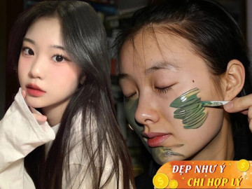 Da trắng sáng, ẩm mềm như ngậm nước nhờ đắp mặt từ loại hạt dân dã được ví như ngọc lục bảo của người nghèo