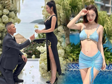 Vợ cũ Quang Dũng là hoa hậu châu Á, diện cả đồ ngủ trăm triệu ra phố dáng nuột như gái 20