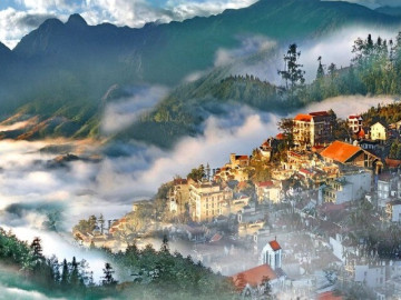 Từng có thị xã được báo Hàn khen là Thụy Sĩ của Việt Nam, đẹp như chốn bồng lai tiên cảnh, dân tình đổ xô lên vào mùa lạnh