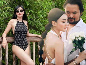 Cô gái miền Tây vịt hóa thiên nga nhờ thẩm mỹ, lấy đại gia Thái hơn 15 tuổi đi chuyên cơ ra đảo tập yoga