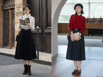 Khi đi làm, tôi mới biết phụ nữ công sở có gu ăn mặc không bao giờ đi giày bệt với váy dài, họ thích 3 kiểu này hơn