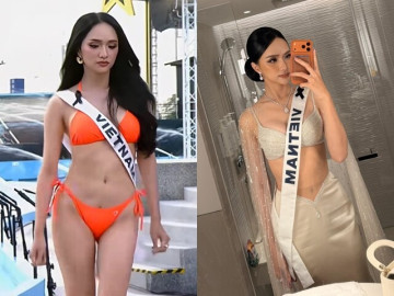 Hương Giang lấy lại phong độ sau màn thi bikini gây tranh cãi, đẹp như nữ thần với khuyết điểm kim cương từng muốn che