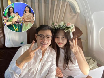 Nữ sinh ngoại giao là Hoa khôi VTV, quen ông chú giản dị sau mới biết là triệu phú, nghỉ việc về làm mẹ vẫn xinh như hoa