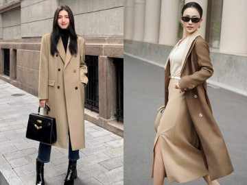 Mặc áo khoác dài nên phối với quần hay váy để tôn dáng? Chị em cứ áp dụng công thức 3 quần - 3 váy là chân ái