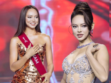 Mai Ngô bung skill hết cỡ trong đêm Chung kết Miss Charm 2025, tại sao chỉ dừng chân ở Top 12?