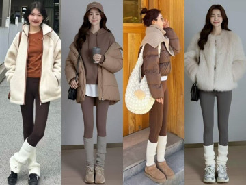 Thời trang - Quên quần tất da chân đi, đây là cách diện tất vừa ấm lại "gọt dáng" đẹp mà các nàng sành thời trang mê nhất