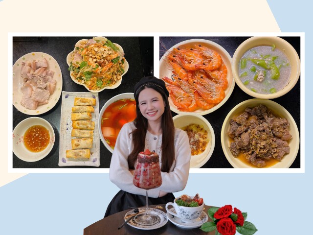 Gen Z mê bếp, sáng dậy sớm nấu ăn cho 2 vợ chồng mang đi làm, chiều về cơm nước vẫn cực tươm tất