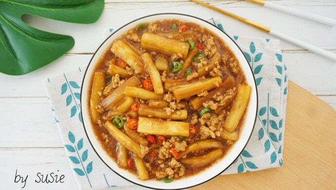 Đi chợ gặp vua của các loại rau này mua ngay, về xào chung với thịt băm vừa ngon rẻ lại đại bổ