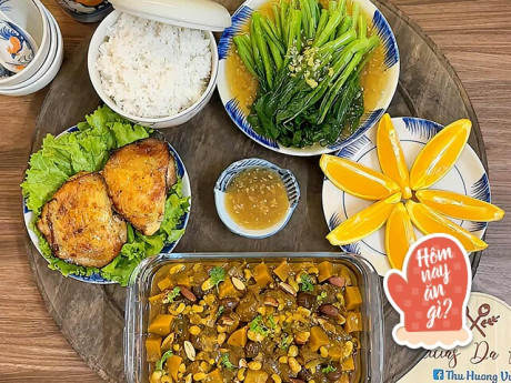 Bếp Eva - Hôm nay nấu gì: Cơm tối chỉ 3 món mà cực ngon