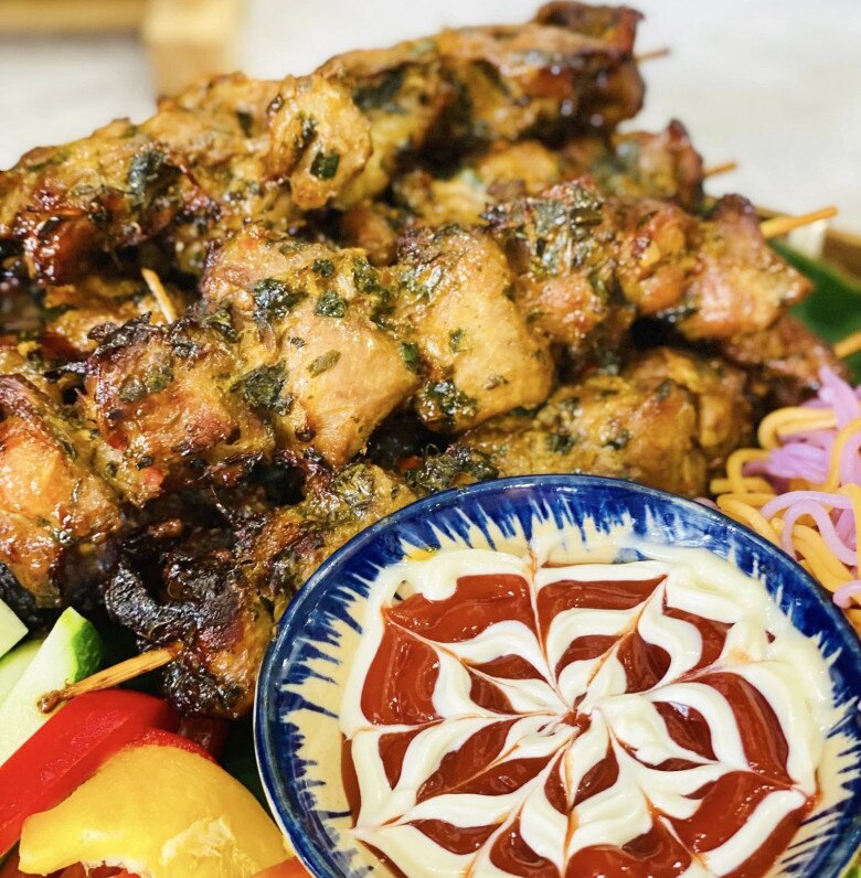 Mai cuối tuần, học mẹ đảm làm thịt xiên nướng lá lốt ngon amp;#34;rụng timamp;#34;, không thử quá phí! - 7